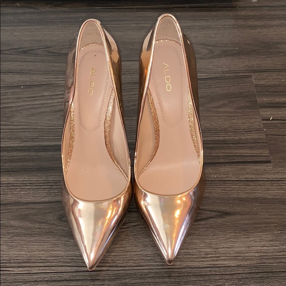 Women’s Sexy Metallic Stilletto